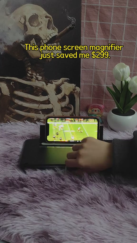 MaxVue™ Portable Phone Magnifier video